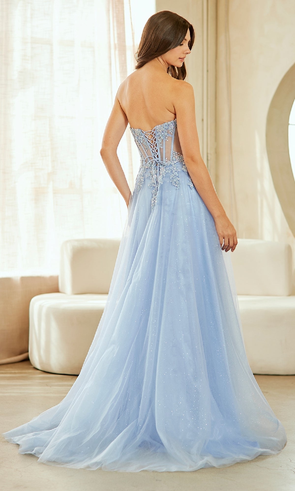 Amelia Couture Long Prom Dress 9078