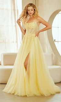 Amelia Couture Long Prom Dress 9078