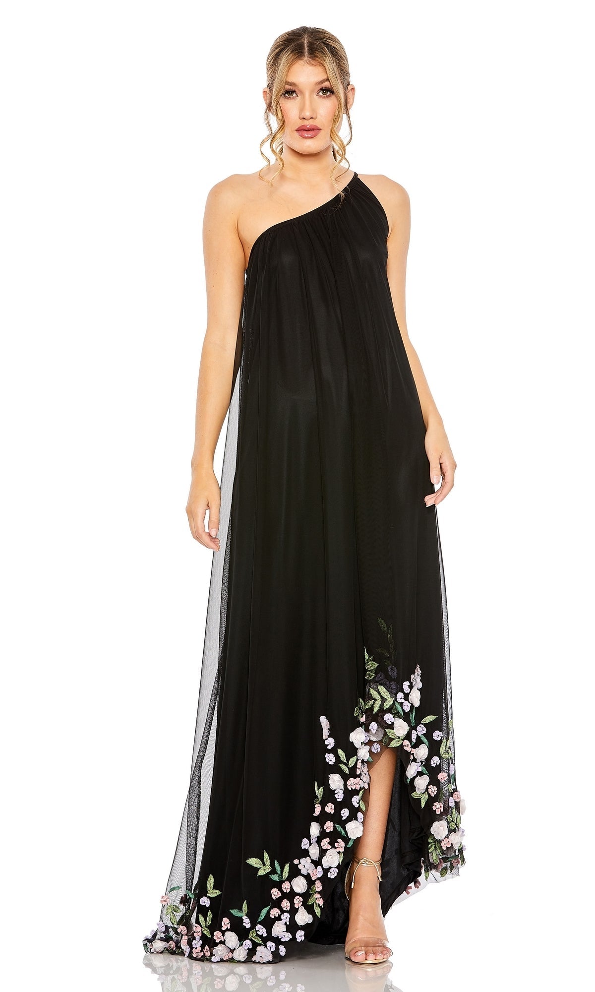 Black Mac Duggal Long Formal Dress 9236