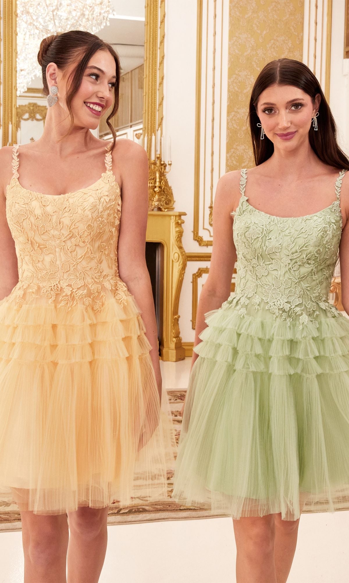 Sage Ladivine Short Party Dress 9310