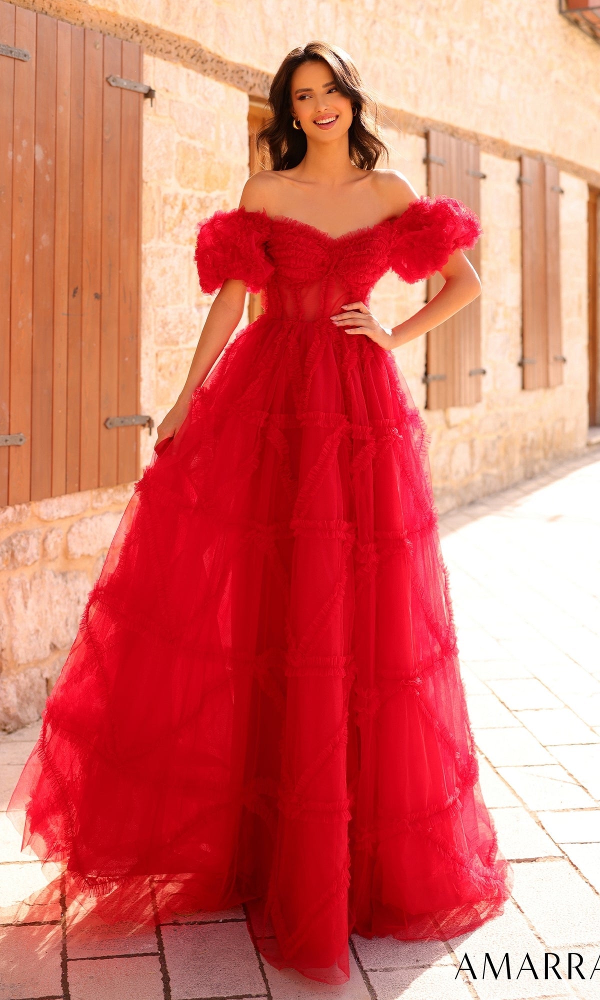 amarra red dress Amarra 89093