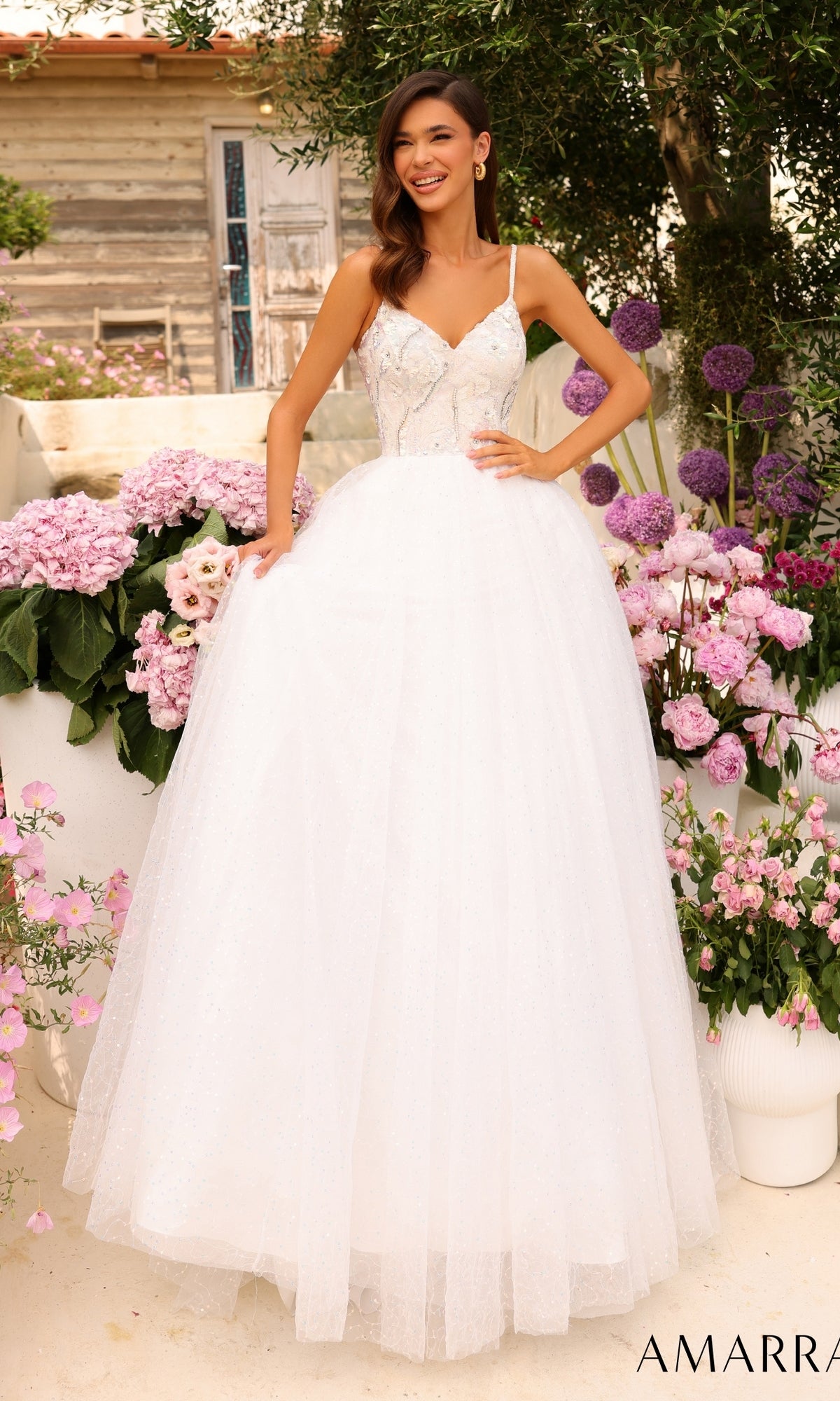 Ivory Amarra Long Formal Dress 94020