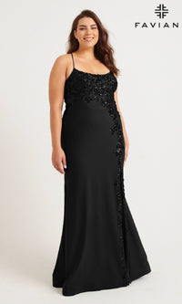 Faviana 9570 Prom Dress - Black | NewYorkDress Faviana 9570 Prom Dress - Black | NewYorkDress