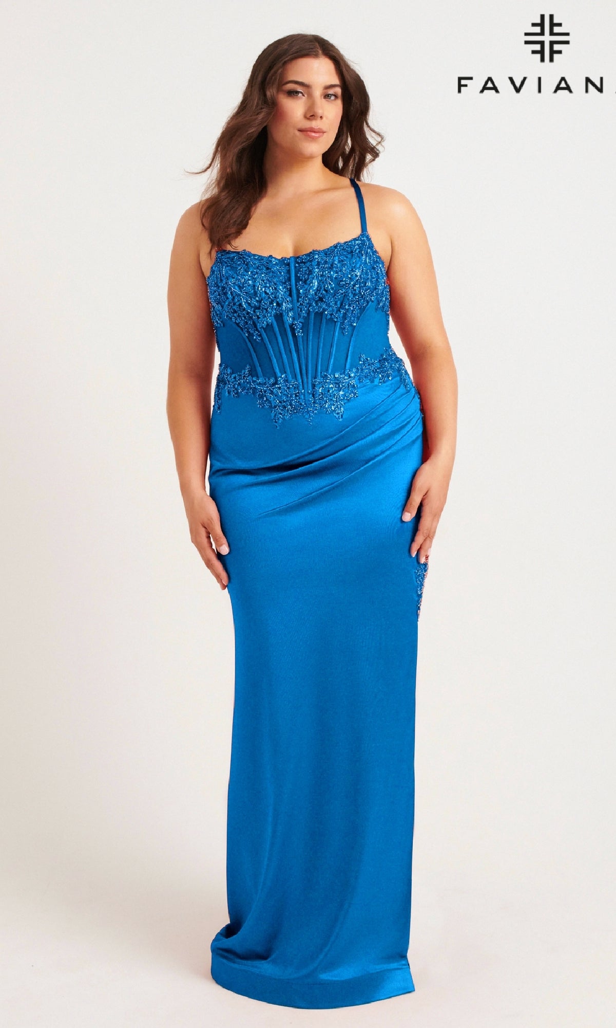 Faviana 9592 Prom Dress - Dark Emerald | NewYorkDress Faviana 9592 Prom Dress - Dark Emerald | NewYorkDress