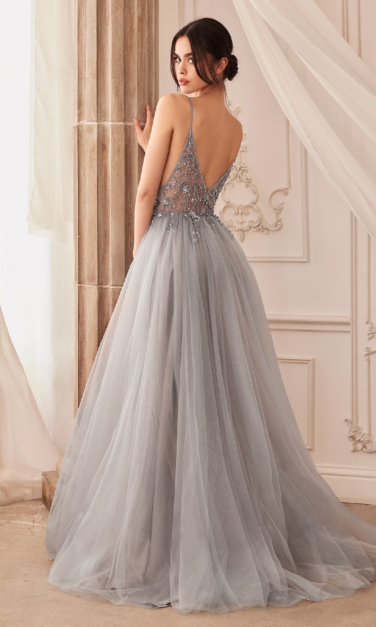 Andrea & Leo Long Formal Dress A0672