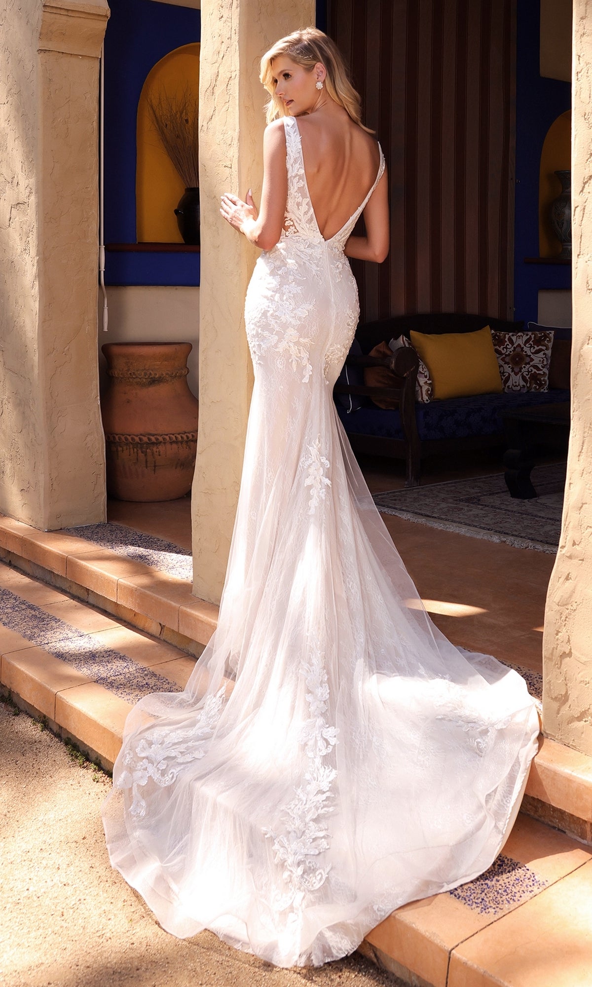 Ladivine Long Wedding Dress A1072W