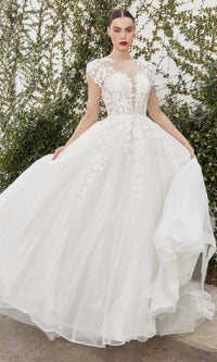 Off White Ladivine Long Wedding Dress A1082W
