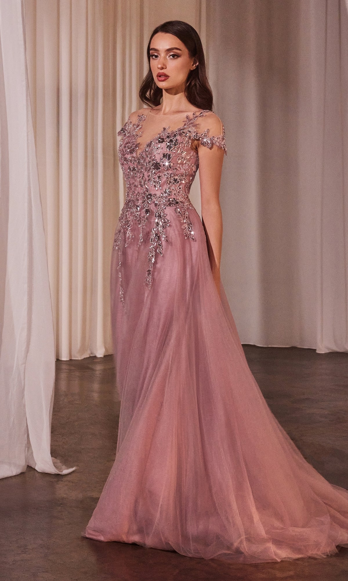Long Formal Dress a1350 by Andrea and Leo Long Formal Dress a1350 by Andrea and Leo