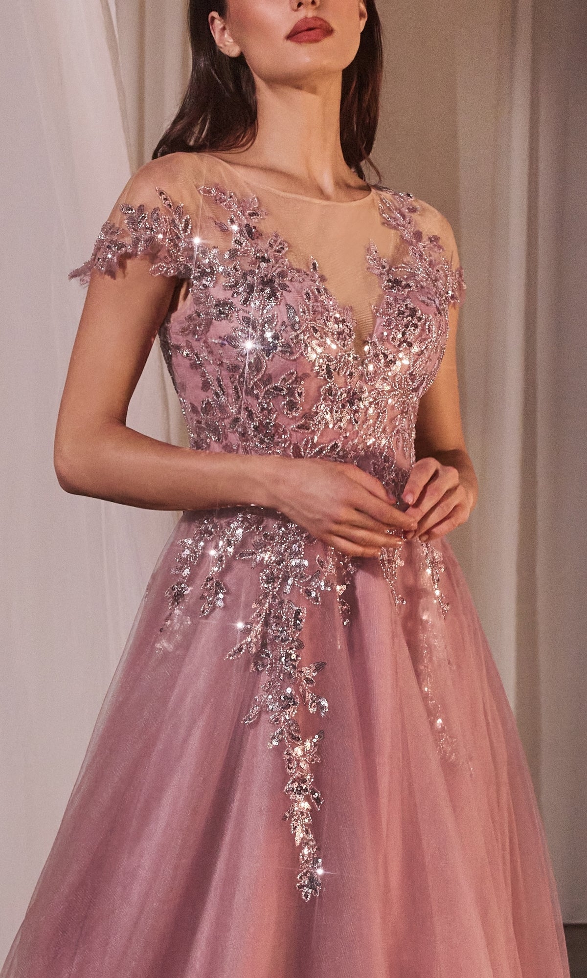 Long Formal Dress a1350 by Andrea and Leo Long Formal Dress a1350 by Andrea and Leo