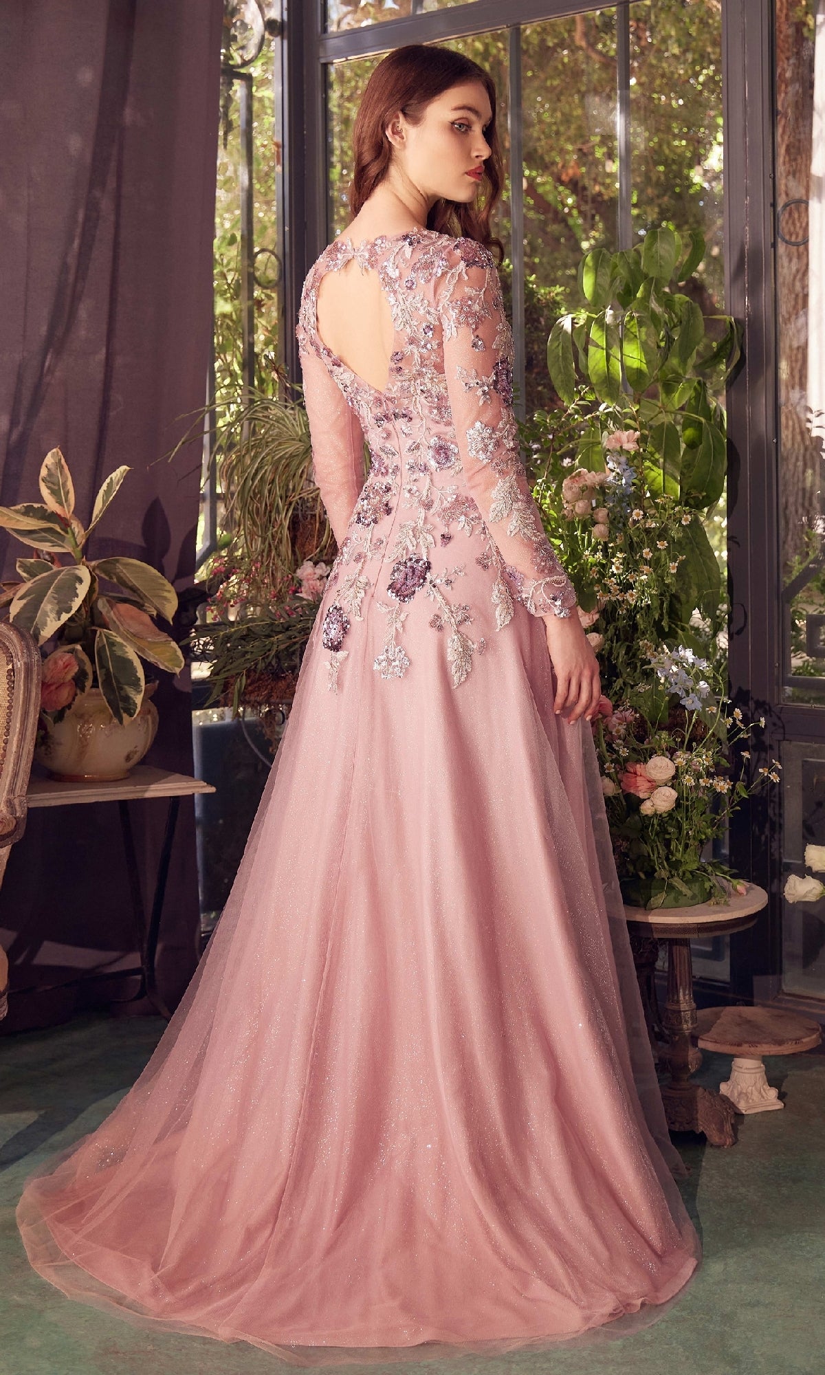 Andrea and Leo Long Formal Dress A1356