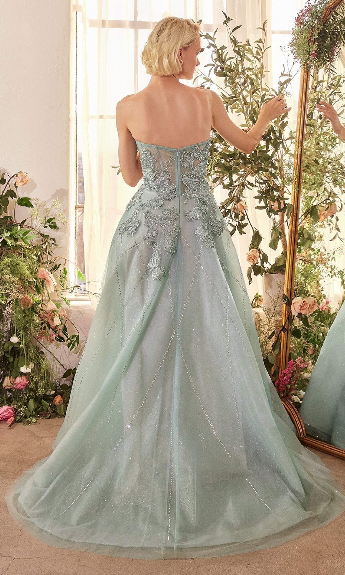 Andrea and Leo Long Formal Dress A1387