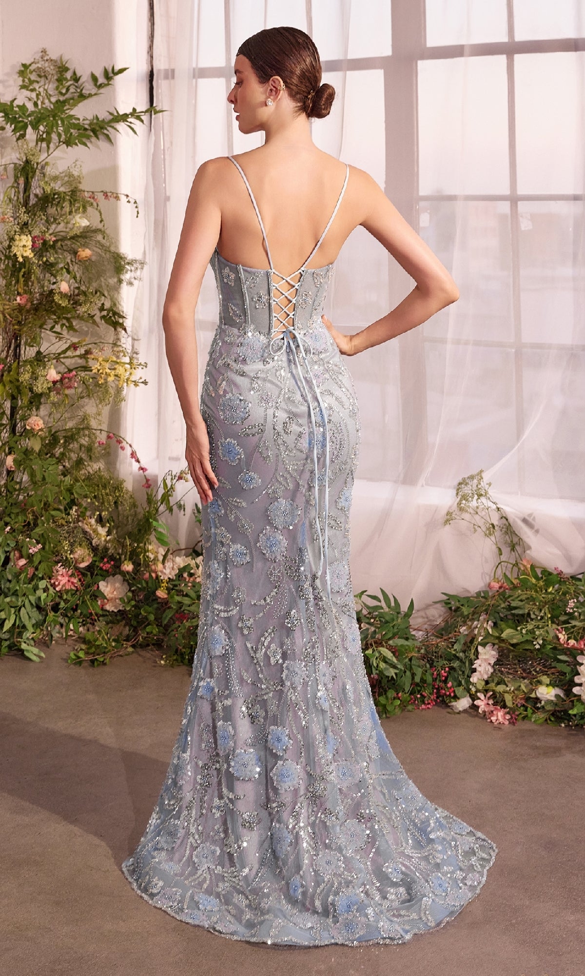 Andrea and Leo Long Formal Dress A1393