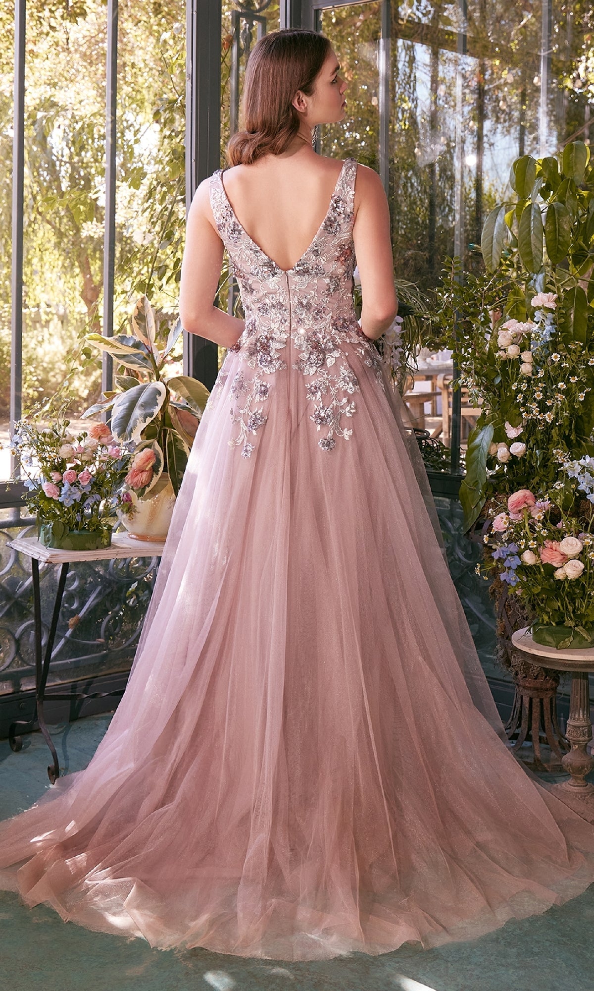 Andrea and Leo Long Formal Dress A1401