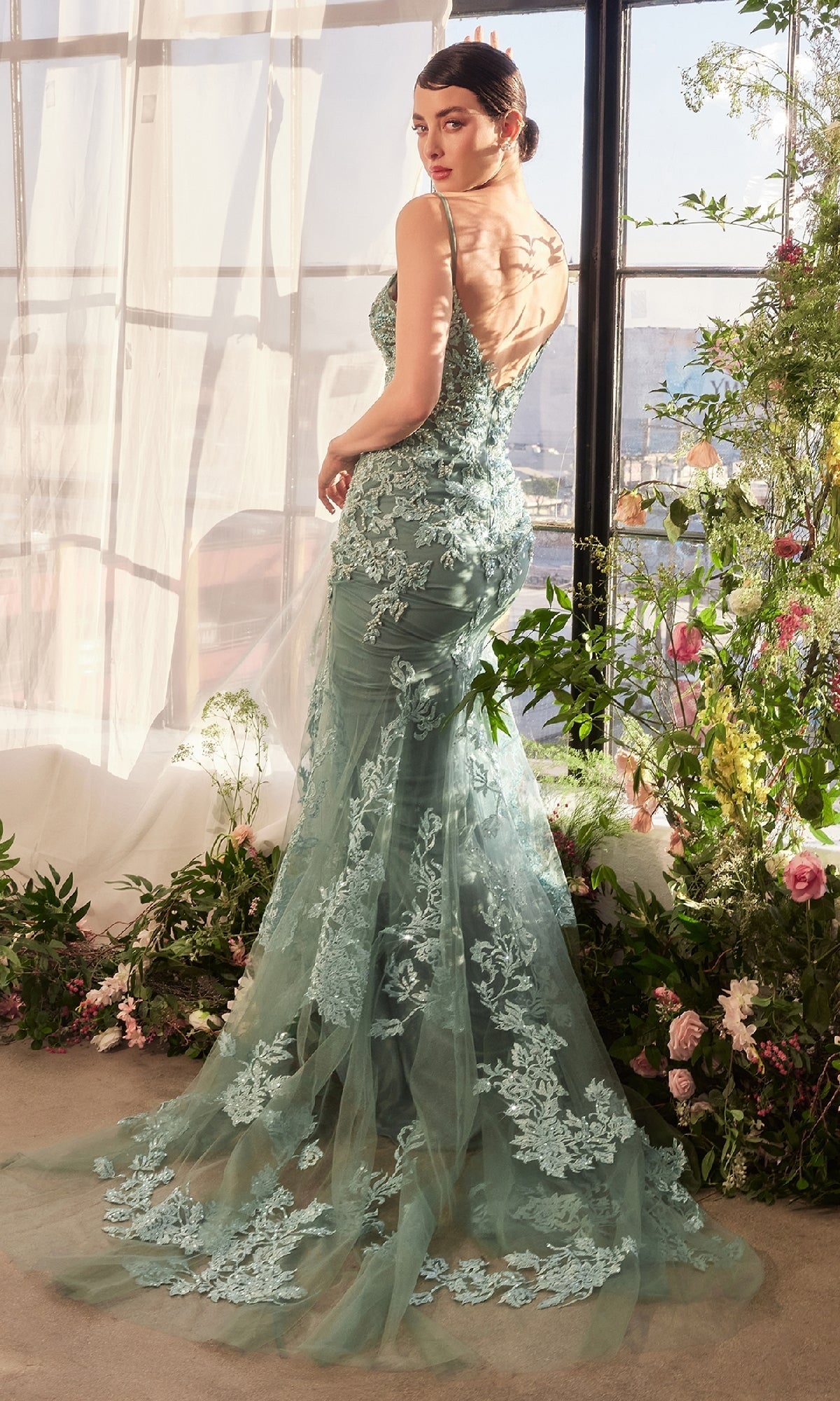 Andrea and Leo Long Formal Dress A1421
