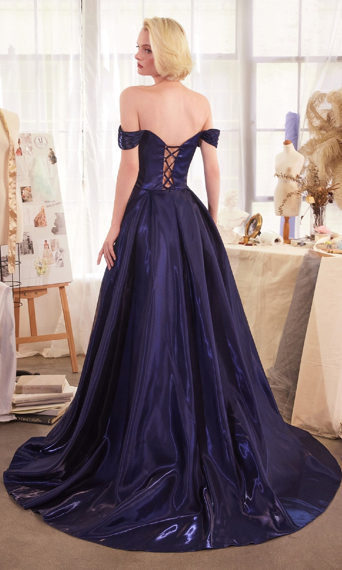 Andrea and Leo A1424 Prom Dress - Emerald | NewYorkDress Andrea and Leo A1424 Prom Dress - Emerald | NewYorkDress