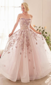 Mauve Andrea and Leo Long Formal Dress A1455