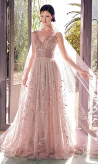 Andrea and Leo Long Formal Dress A1459