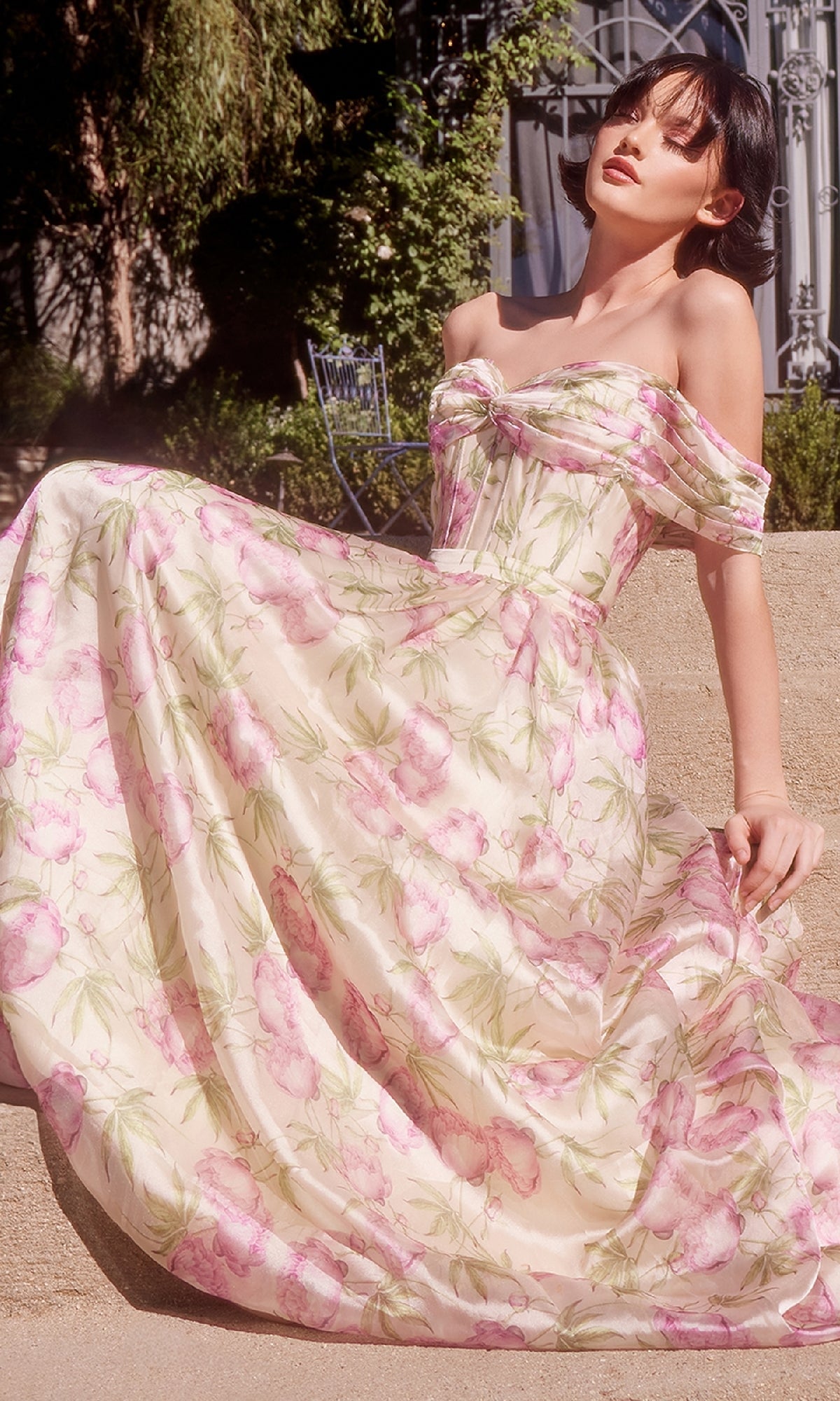 Andrea and Leo Long Formal Dress A1466