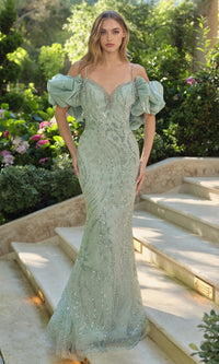 Sage Andrea and Leo Long Formal Dress A1488 - Image