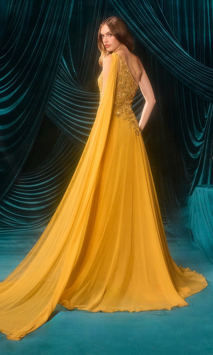 Andrea and Leo Long Formal Dress A1495 - Image