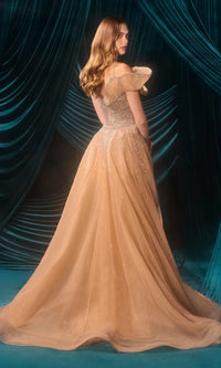 Andrea and Leo Long Prom Dress a1505 - Image