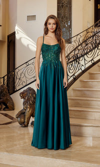 Nox Anabel Long Prom Dress a1725 - Image