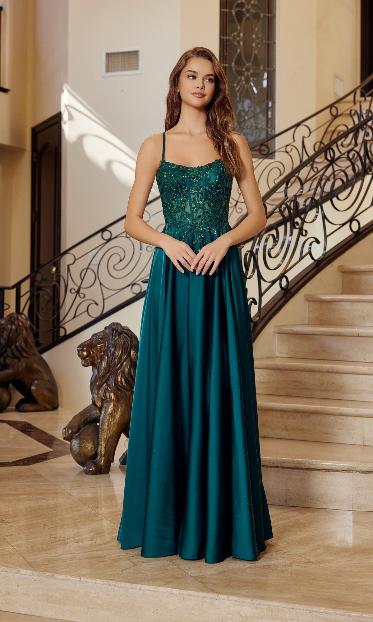 Long Prom Dress a1725 by Nox Anabel