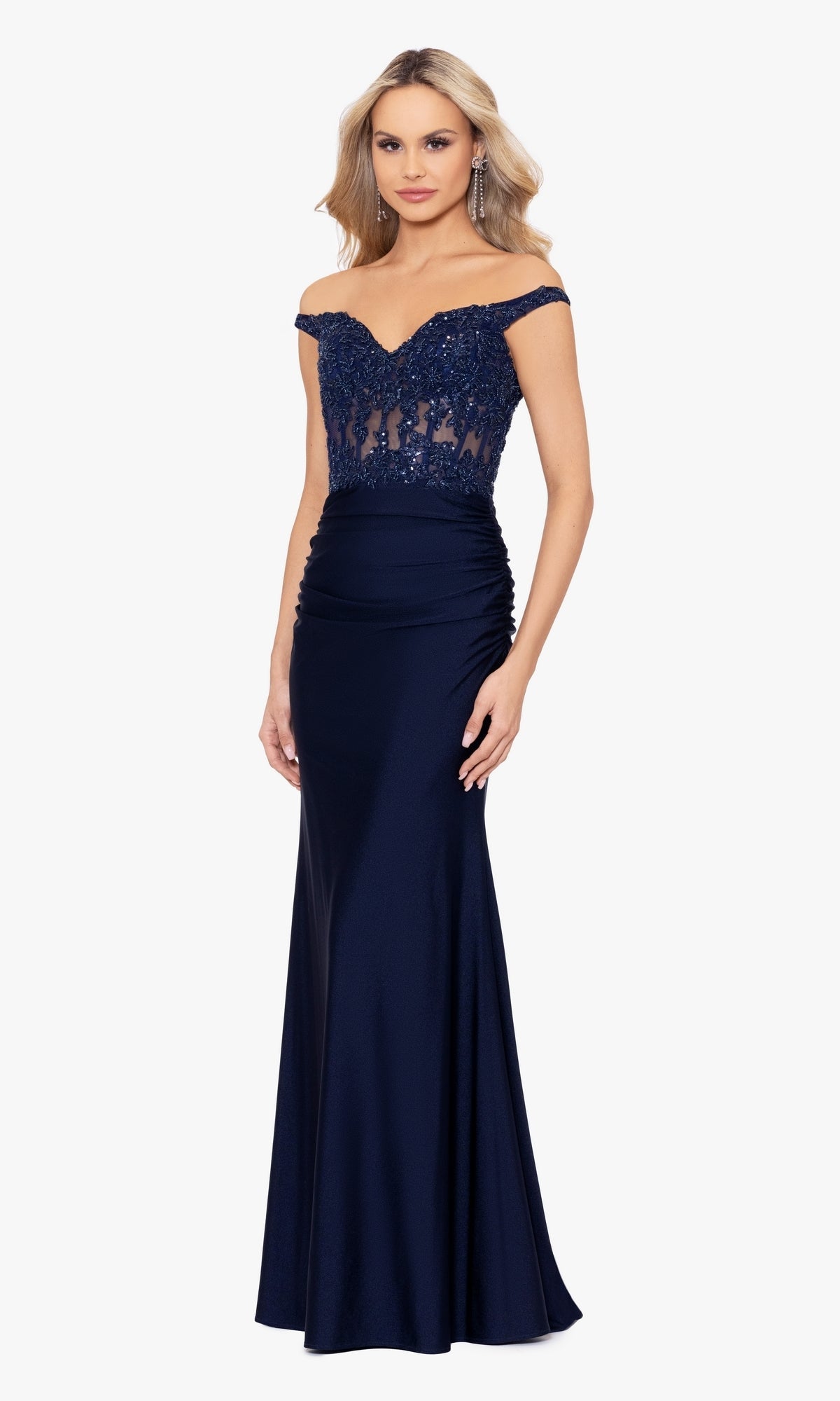  Formal Long Dress BA-26276 by Betsy and Adam