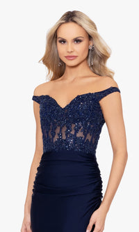  Formal Long Dress BA-26276 by Betsy and Adam