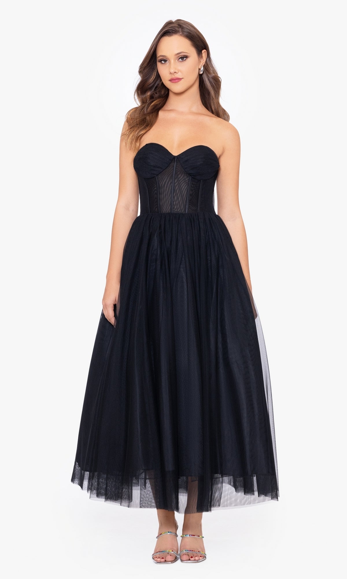 Formal Long Dress BA-26355 by Betsy and Adam Black / 2