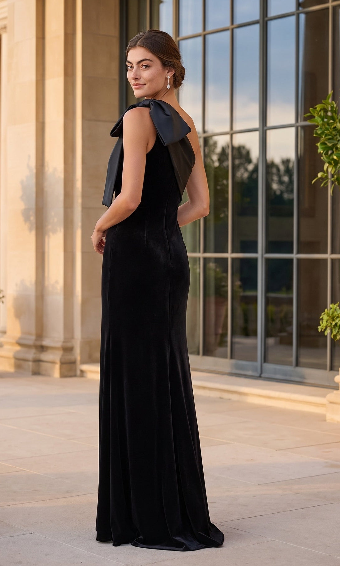 Betsy & Adam Long Formal Dress A26732