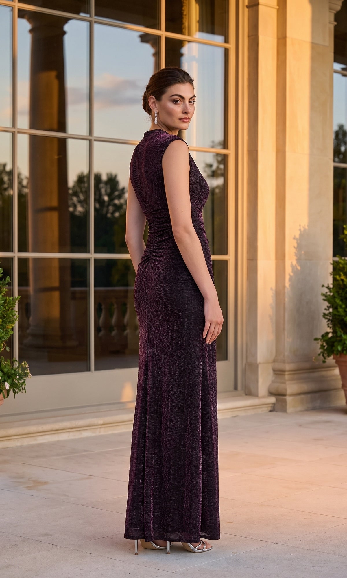 Betsy & Adam Long Formal Dress A26829R