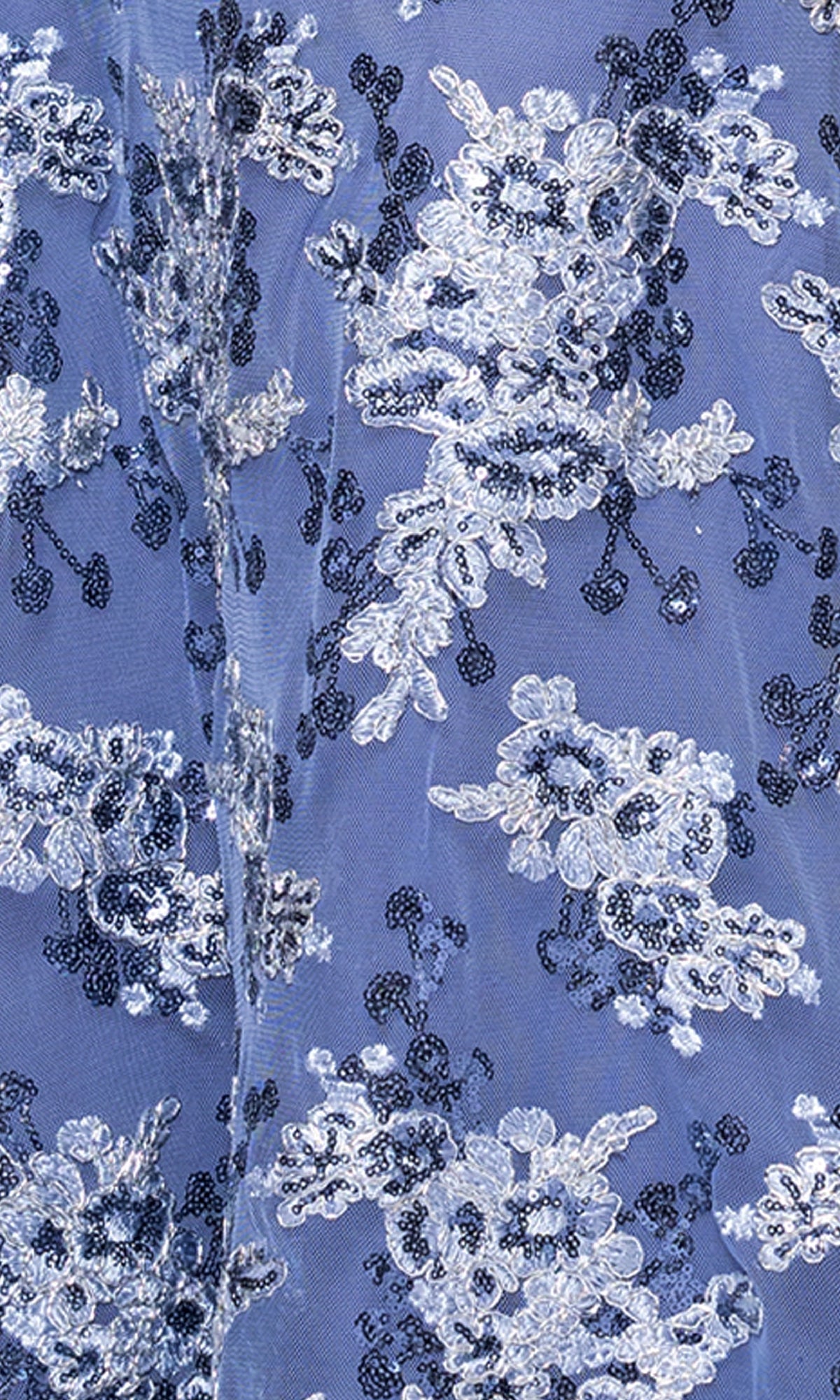 betsy and adam blue lace dress Betsy and Adam Long Formal Dress a26917 Blue Multi / 0