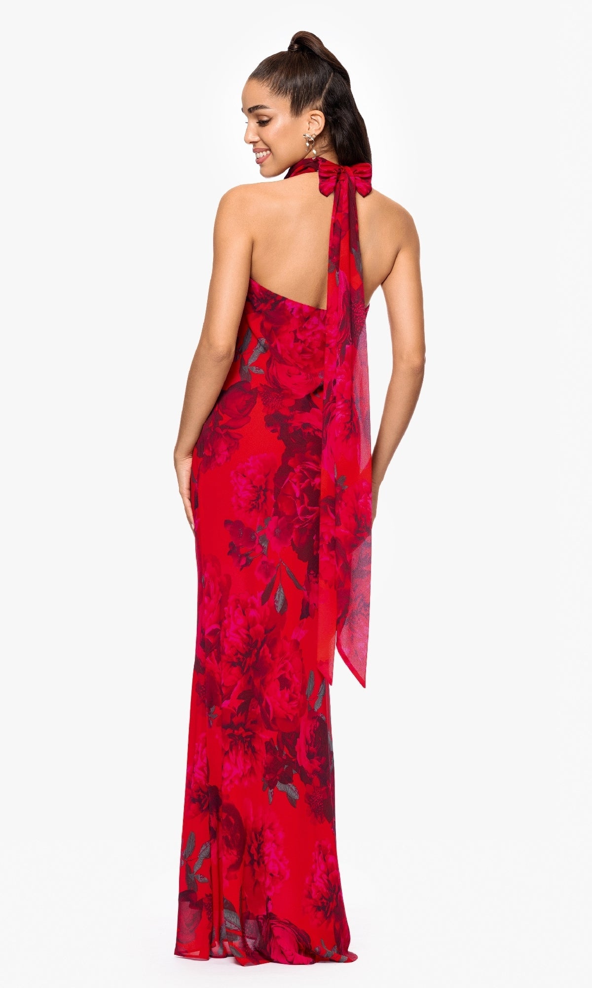 Betsy and Adam Long Formal Dress a26926