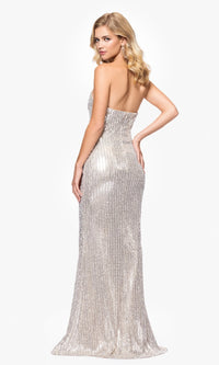 Betsy and Adam Long Formal Dress a26952