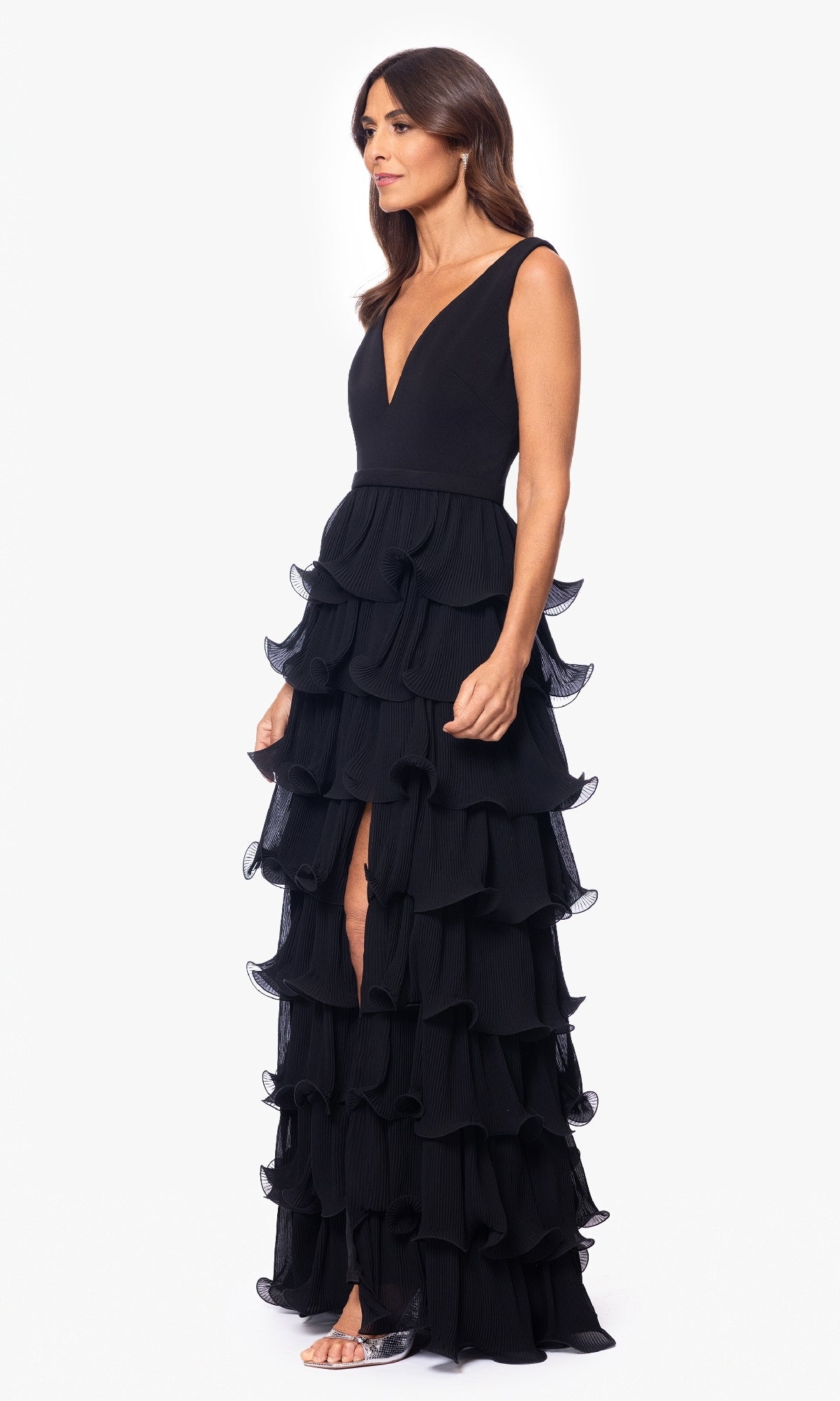 Betsy and Adam Long Formal Dress a26956 Black / 0 Betsy and Adam Long Formal Dress a26956 Black / 0