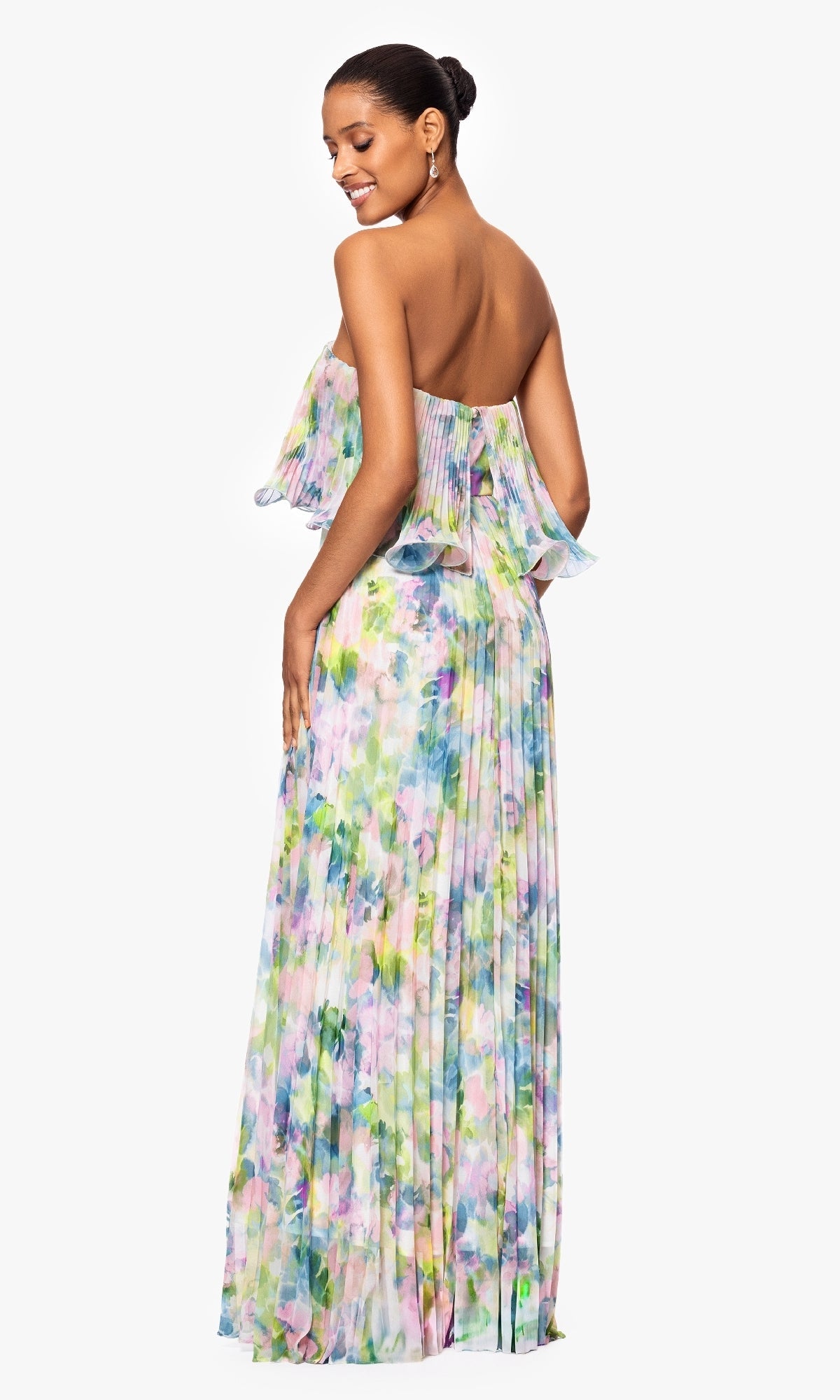 Betsy and Adam Long Formal Dress a27018