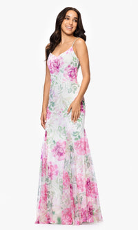 Betsy and Adam Long Formal Dress a27020