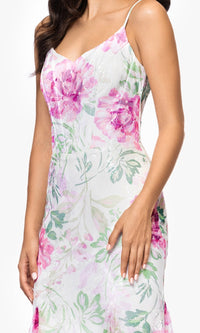 Betsy and Adam Long Formal Dress a27020