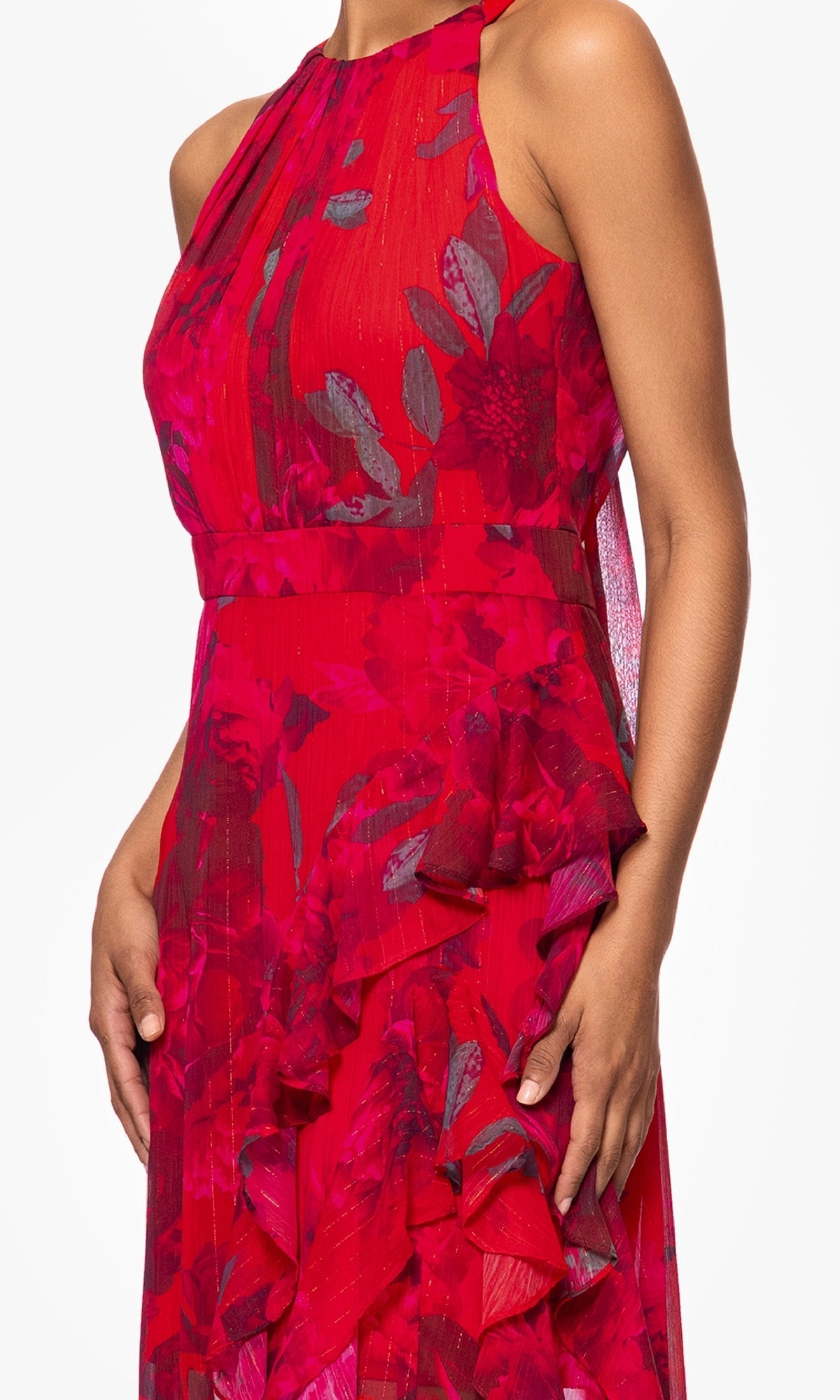 Betsy and Adam Long Formal Dress a27036
