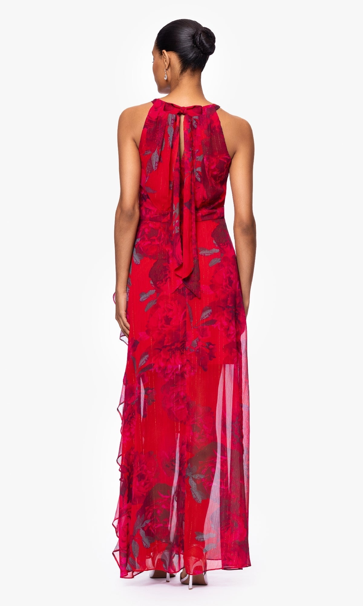 Betsy and Adam Long Formal Dress a27036