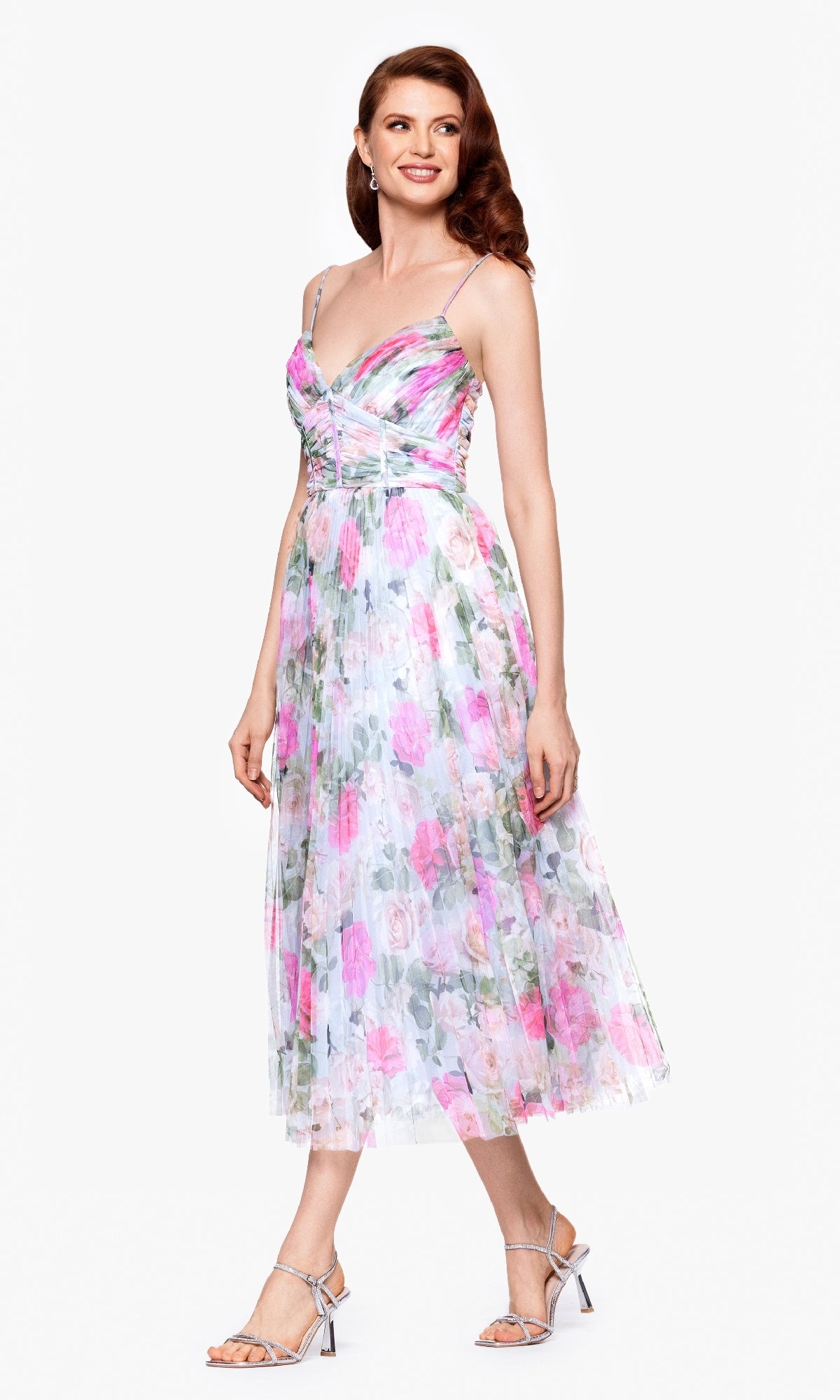 Betsy and Adam Short Party Dress a27054
