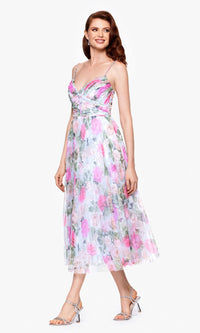 Betsy and Adam Short Party Dress a27054