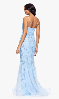 Betsy and Adam Long Formal Dress a27097