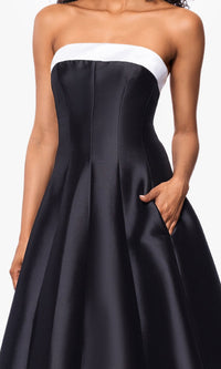 Betsy and Adam Long Formal Dress a27115 - Image