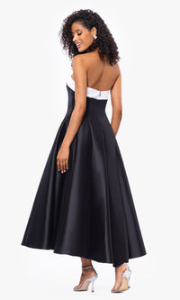 Betsy and Adam Long Formal Dress a27115 - Image