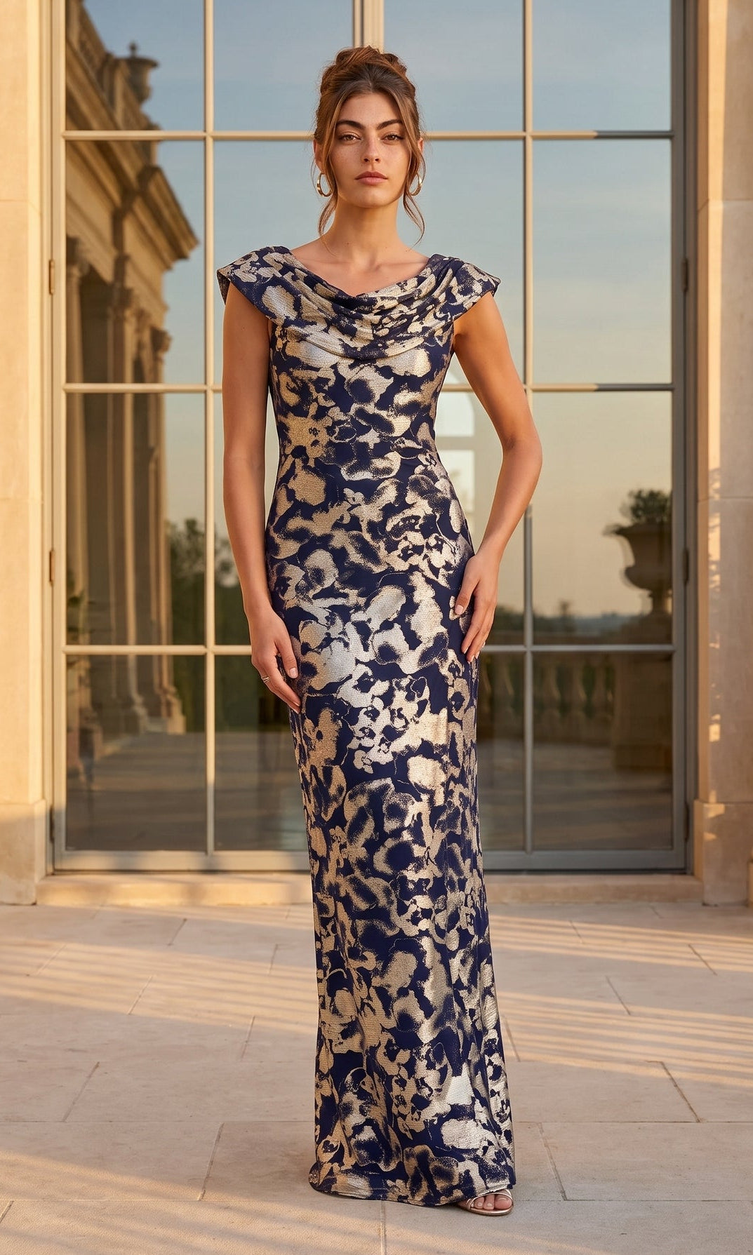 Betsy & Adam Long Formal Dress A27195