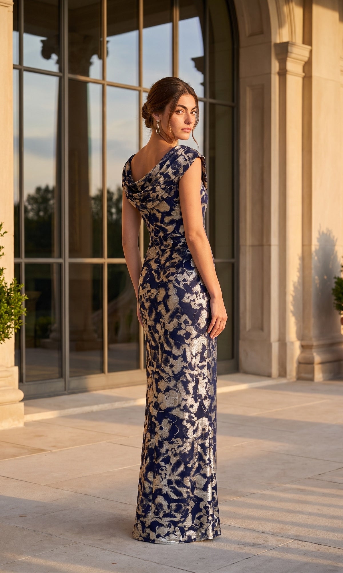 Betsy & Adam Long Formal Dress A27195