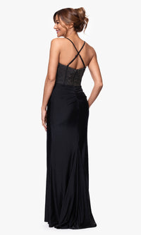Betsy and Adam Long Formal Dress a27256