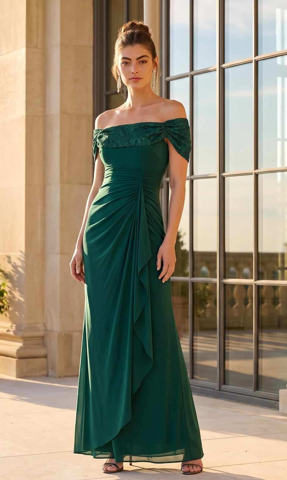 Betsy & Adam Long Formal Dress A27436